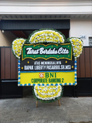 Papan Bunga Duka di Tembilahan