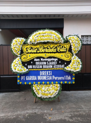 Papan Bunga Duka di Tembilahan