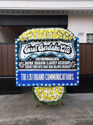 Papan Bunga Duka di Tembilahan